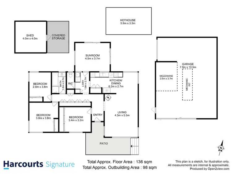 Floorplan of Homely house listing, 43 Wellington Street, Richmond TAS 7025