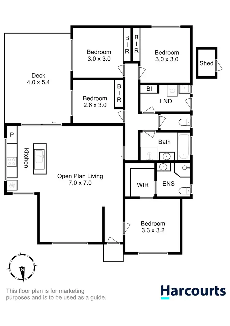 Floorplan of Homely house listing, 34 Ernest Road, Rokeby TAS 7019