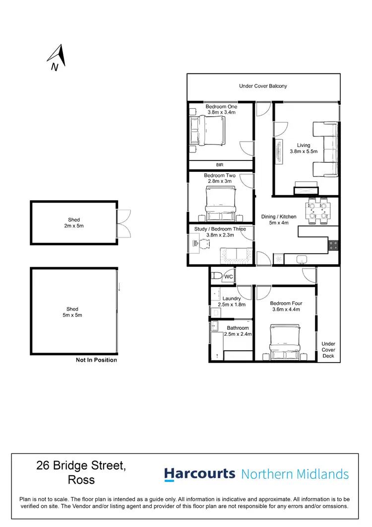 Floorplan of Homely house listing, 26 Bridge Street, Ross TAS 7209