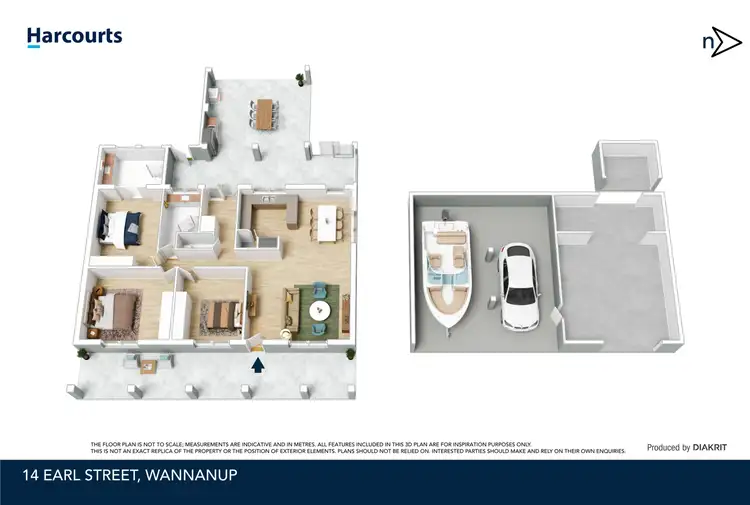 Floorplan of Homely house listing, 14 Earl Street, Wannanup WA 6210