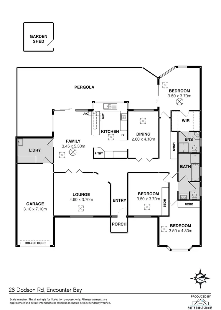 Floorplan of Homely house listing, 28 Dodson Road, Encounter Bay SA 5211