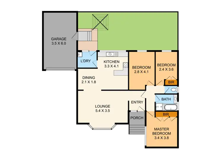 Floorplan of Homely unit listing, 2/47 Boronia Road, Boronia VIC 3155