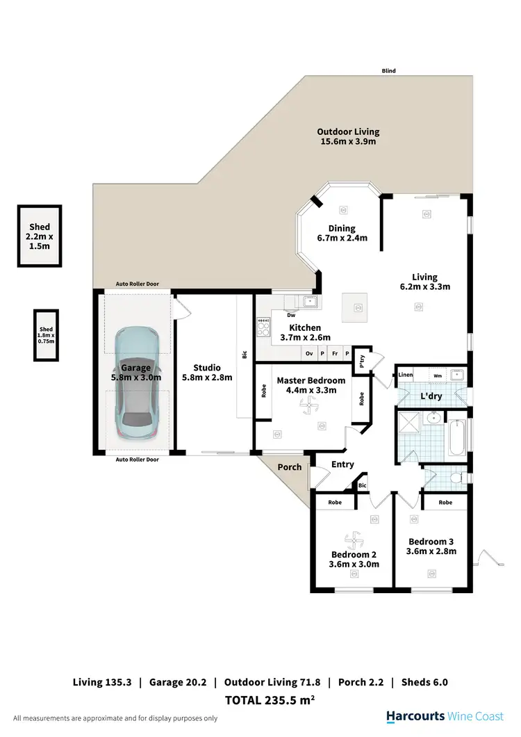 Floorplan of Homely house listing, 6 Kerley Way, Noarlunga Downs SA 5168