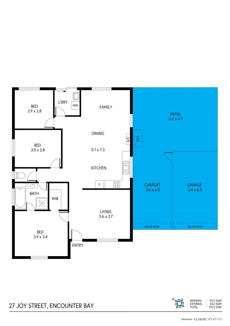 Floorplan of Homely house listing, 27 Joy Street, Encounter Bay SA 5211