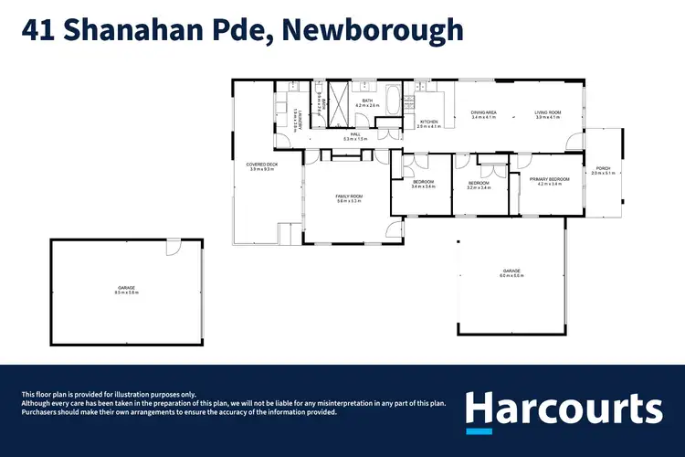 Floorplan of Homely house listing, 41 Shanahan Parade, Newborough VIC 3825