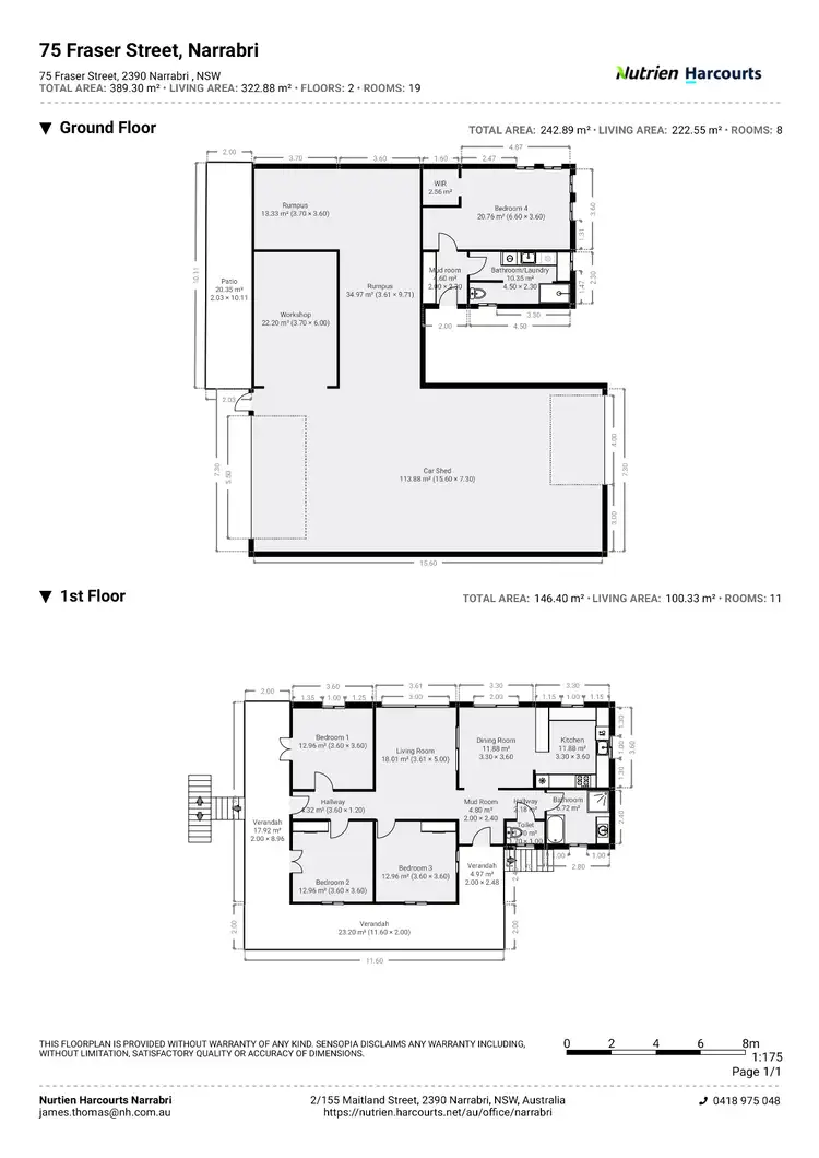 Floorplan of Homely house listing, 75 Fraser Street, Narrabri NSW 2390