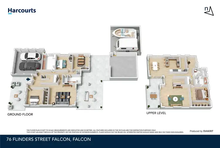 Floorplan of Homely house listing, 76 Flinders Street, Falcon WA 6210