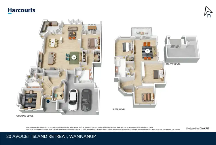 Floorplan of Homely house listing, 80 Avocet Island Quays, Wannanup WA 6210