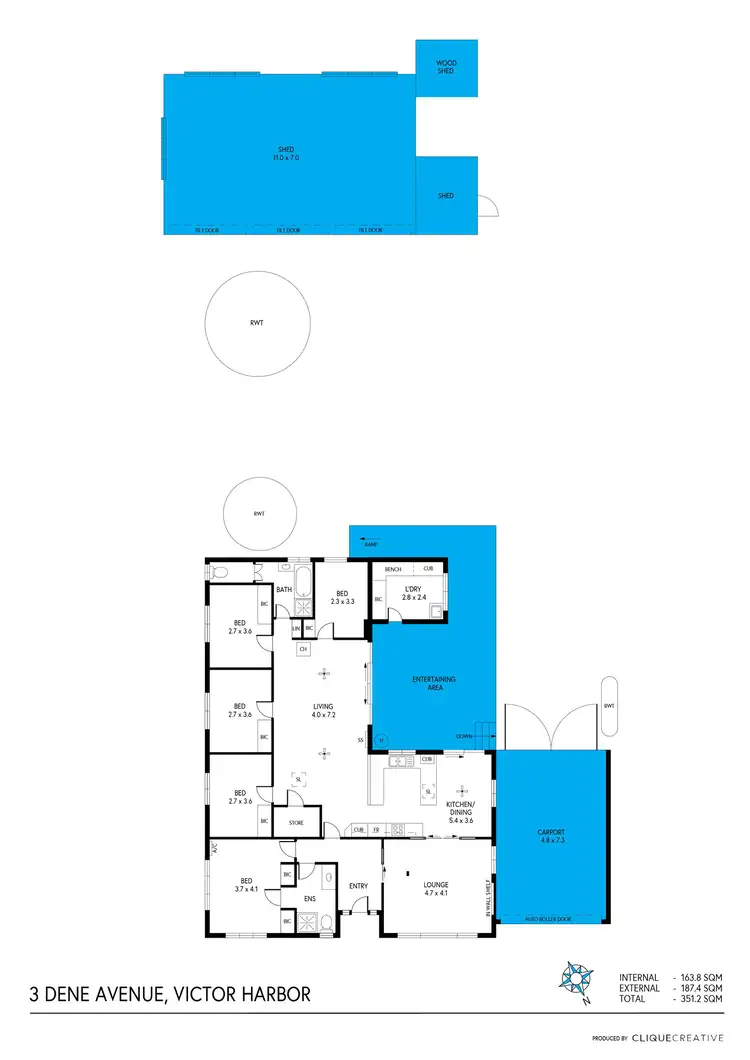Floorplan of Homely house listing, 3 Dene Avenue, Victor Harbor SA 5211