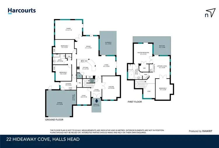 Floorplan of Homely house listing, 22 Hideaway Cove, Halls Head WA 6210