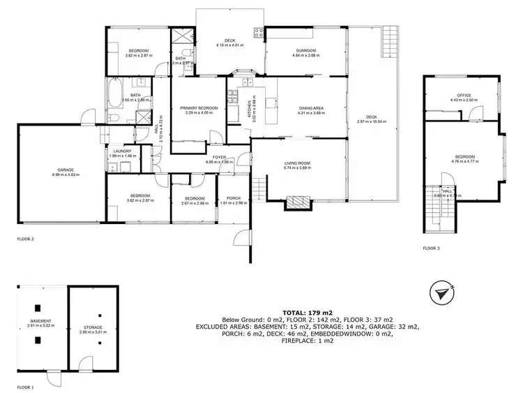 Floorplan of Homely house listing, 6 Arthur Street, Ocean Vista TAS 7320