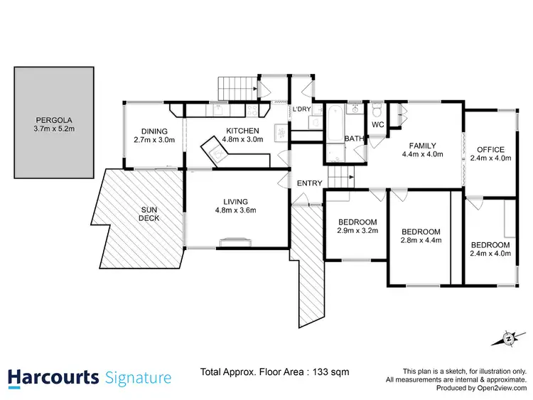 Floorplan of Homely house listing, 8 Culgoa Street, Mornington TAS 7018