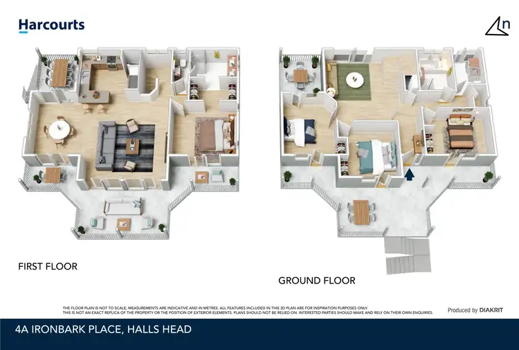 Floorplan of Homely house listing, 4A Ironbark Place, Halls Head WA 6210