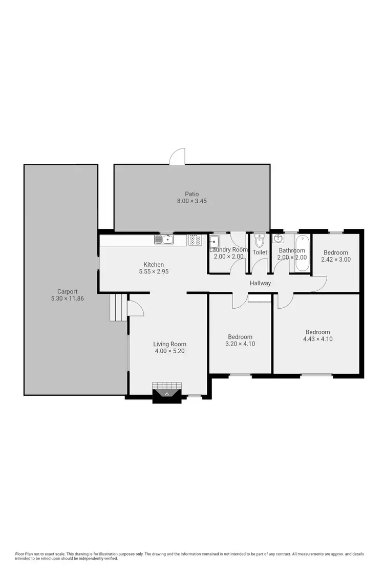 Floorplan of Homely house listing, 106 Hill Street, Peterborough SA 5422