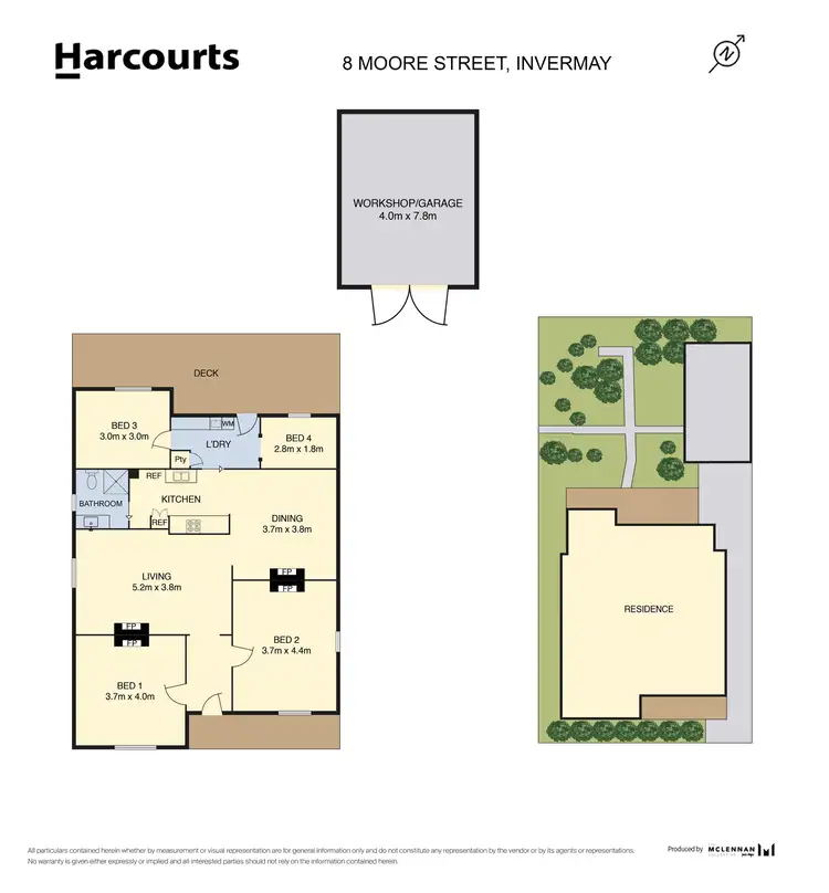 Floorplan of Homely house listing, 8 Moore Street, Invermay TAS 7248