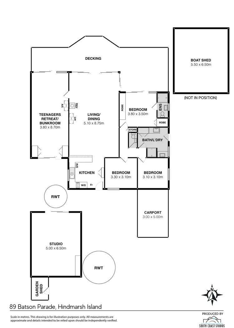 Floorplan of Homely house listing, 89 Batson Parade, Hindmarsh Island SA 5214