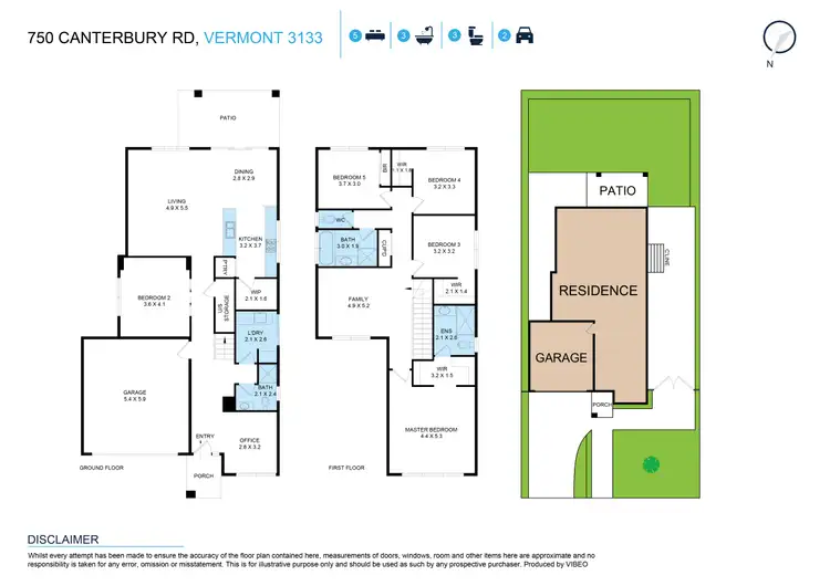 Floorplan of Homely house listing, 750 Canterbury Road, Vermont VIC 3133
