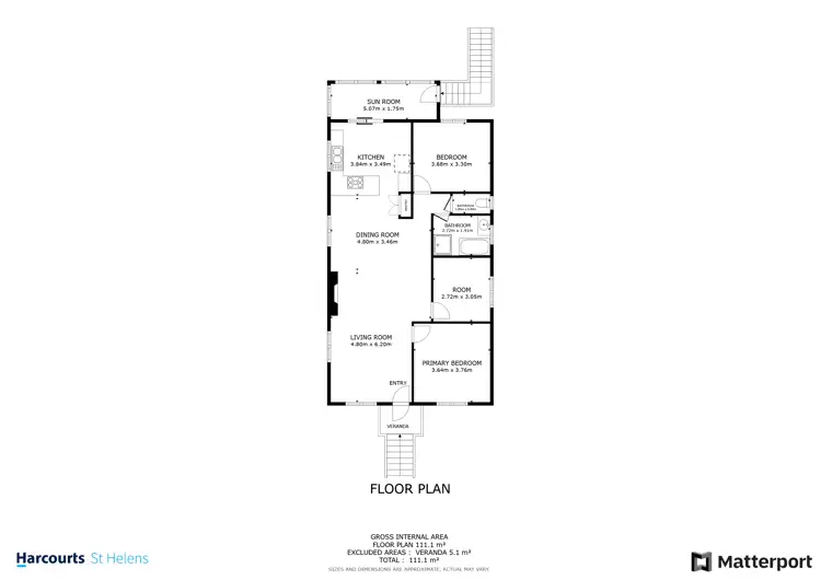 Floorplan of Homely house listing, 187 Scamander Ave, Scamander TAS 7215