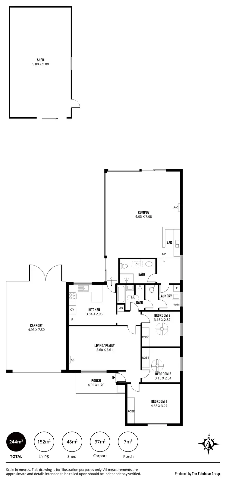 Floorplan of Homely house listing, 3 Duncan Street, Lockleys SA 5032