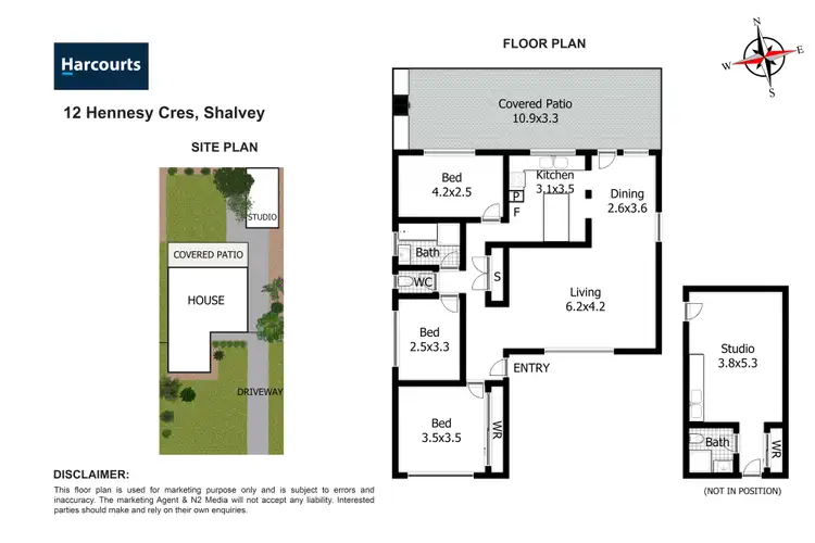 Floorplan of Homely house listing, 12 Hennesy Crescent, Shalvey NSW 2770