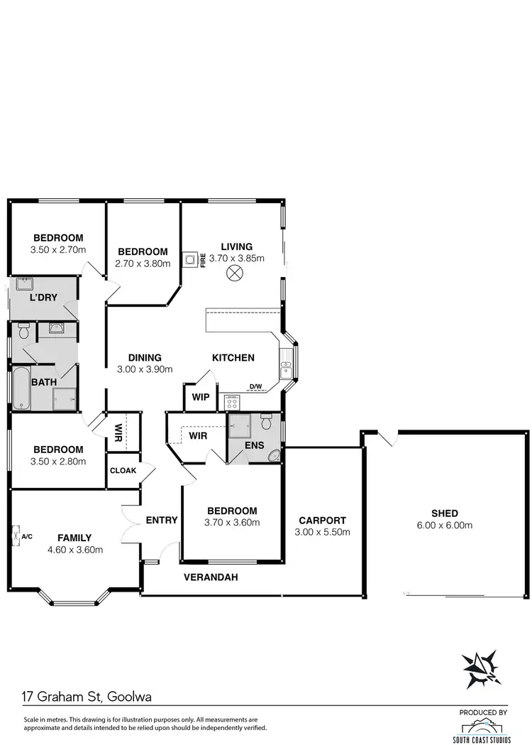 Floorplan of Homely house listing, 17 Graham Street, Goolwa SA 5214