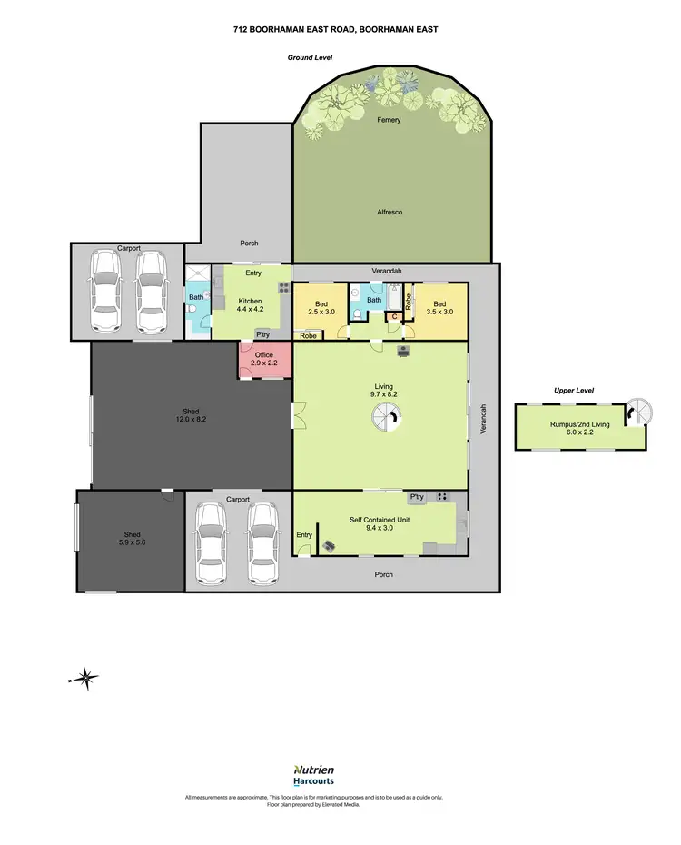 Floorplan of Homely rural property listing, 712 Boorhaman East Road, Boorhaman East VIC 3678