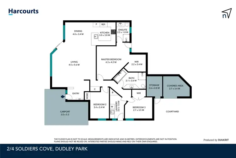 Floorplan of Homely house listing, 2/4 Soldiers Cove Terrace, Dudley Park WA 6210
