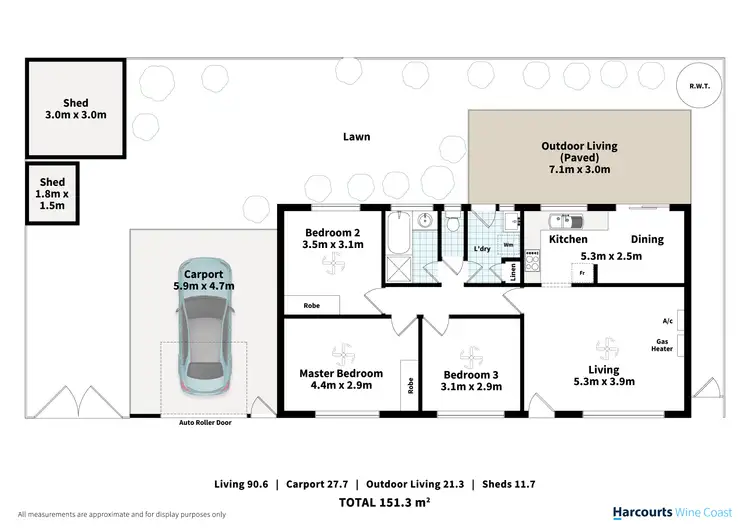 Floorplan of Homely house listing, 46 Caffrey Crescent, Port Willunga SA 5173