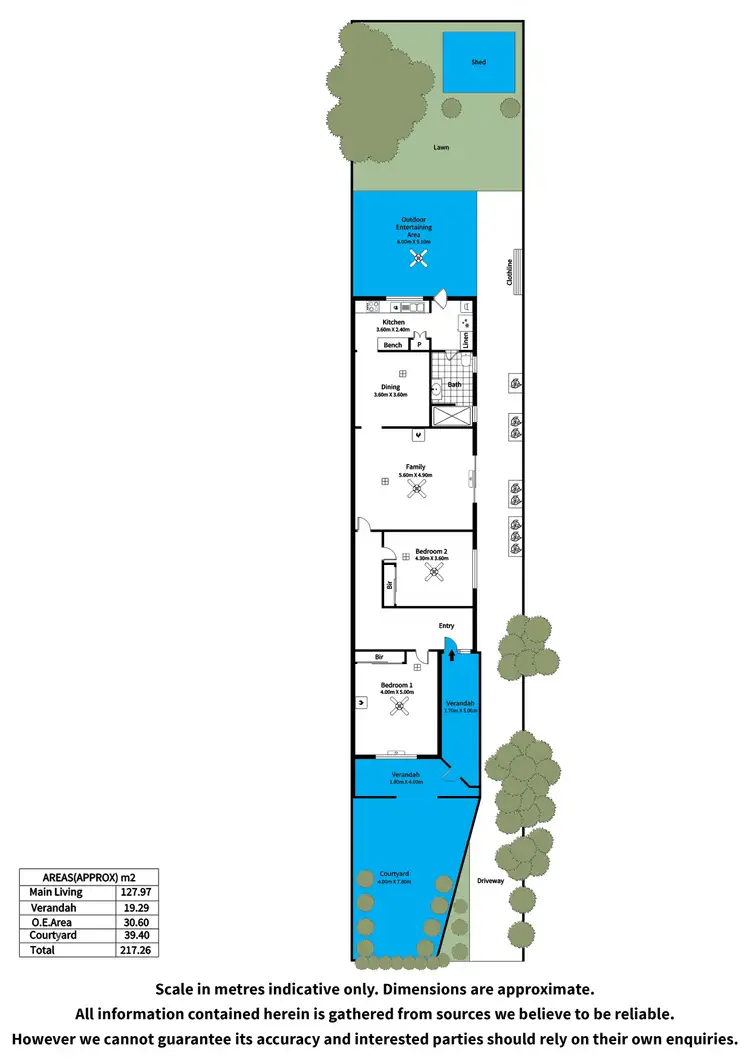 Floorplan of Homely house listing, 2A Cleland Avenue, Dulwich SA 5065