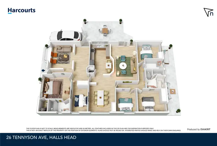 Floorplan of Homely house listing, 26 Tennyson Avenue, Halls Head WA 6210
