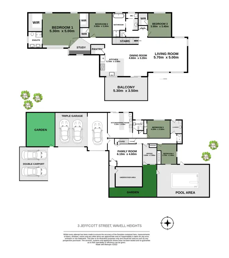 Floorplan of Homely house listing, 3 Jeffcott Street, Wavell Heights QLD 4012