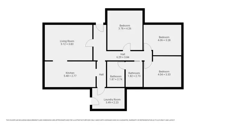 Floorplan of Homely house listing, 3-5 Elmes Street, Natimuk VIC 3409
