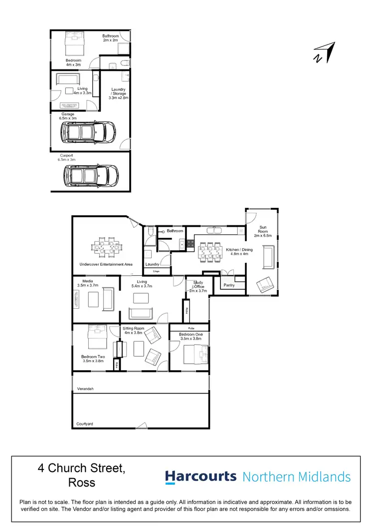 Floorplan of Homely house listing, 4 Church Street, Ross TAS 7209