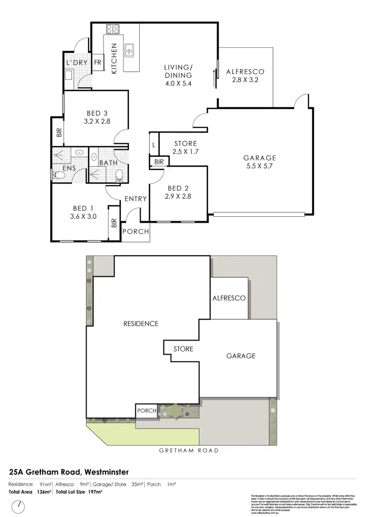 Floorplan of Homely house listing, 25A Gretham Road, Westminster WA 6061