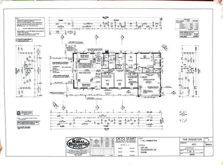 Floorplan of Homely house listing, 29 Rackenford Drive, Gingin WA 6503