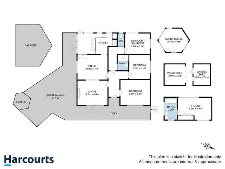 Floorplan of Homely house listing, 2276 Channel Highway, Snug TAS 7054