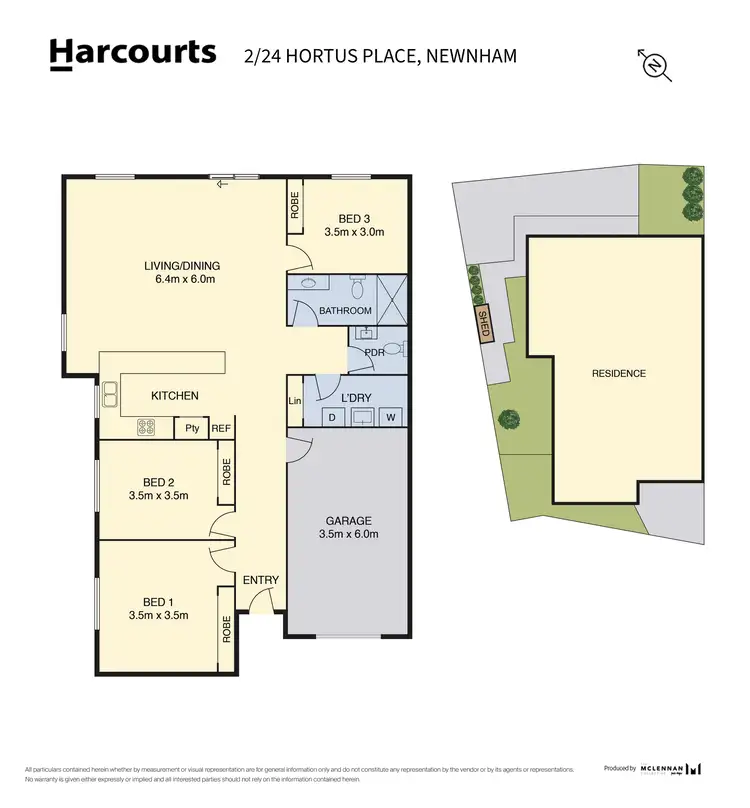 Floorplan of Homely house listing, 2/24 Hortus Place, Newnham TAS 7248