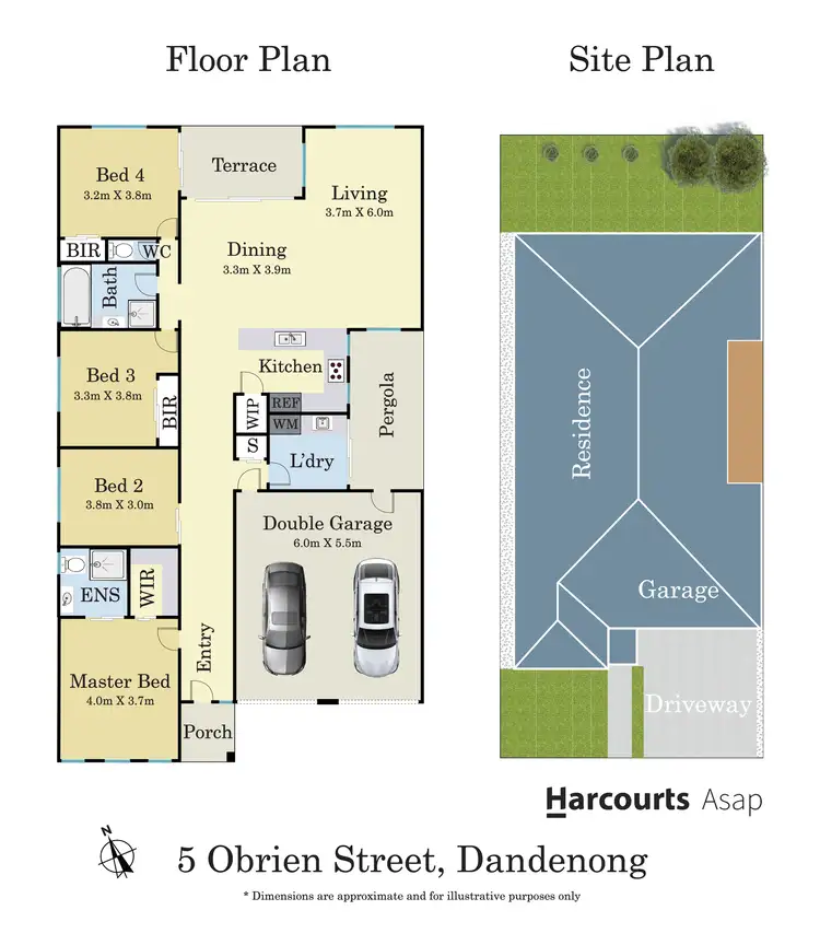 Floorplan of Homely house listing, 5 Obrien Street, Dandenong VIC 3175