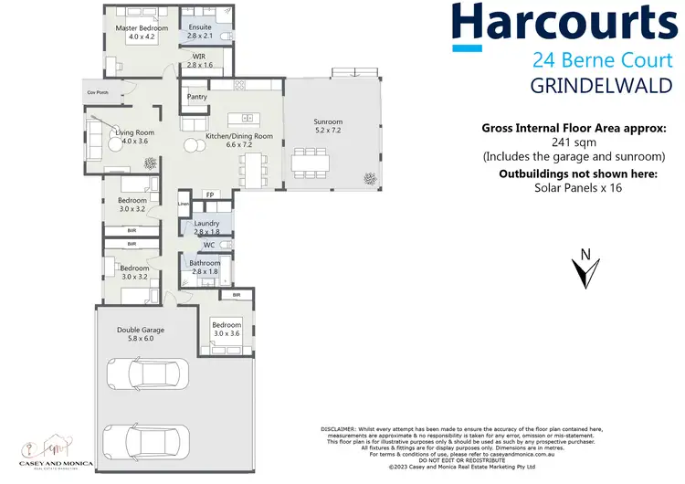 Floorplan of Homely house listing, 24 Berne Court, Grindelwald TAS 7277