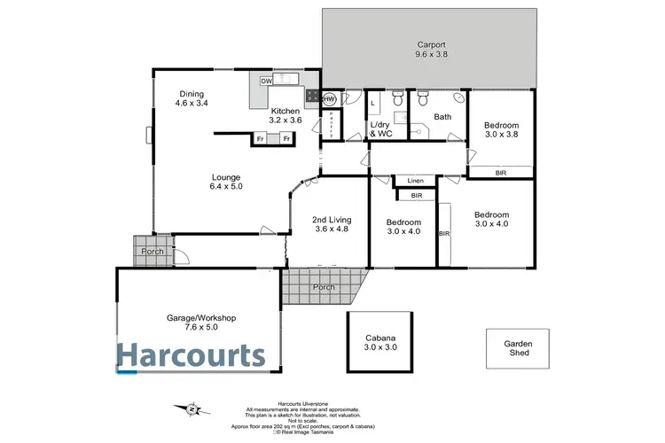 Floorplan of Homely house listing, 18 Esplanade, Turners Beach TAS 7315