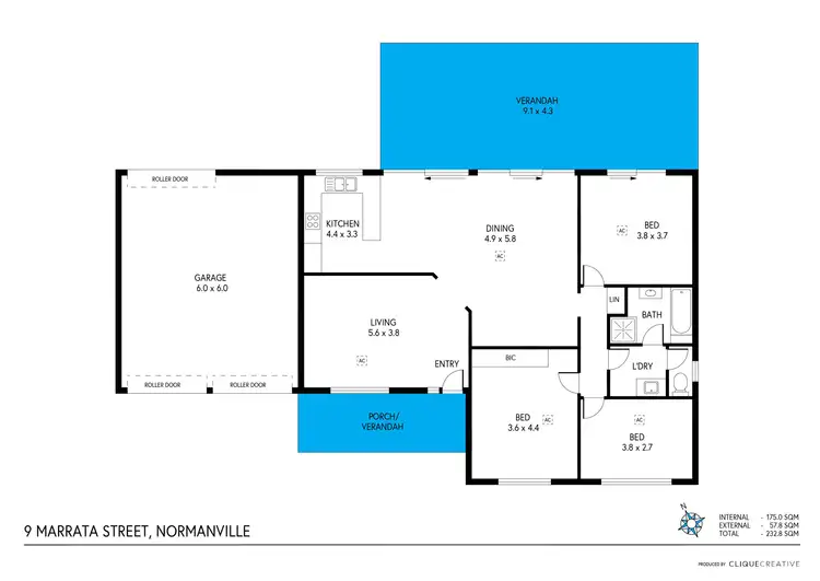 Floorplan of Homely house listing, 9 Marrata Street, Normanville SA 5204