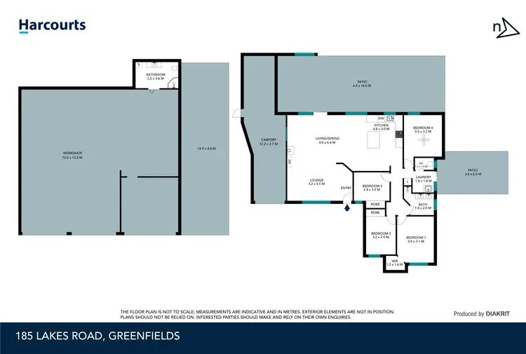 Floorplan of Homely house listing, 185 Lakes Road, Greenfields WA 6210