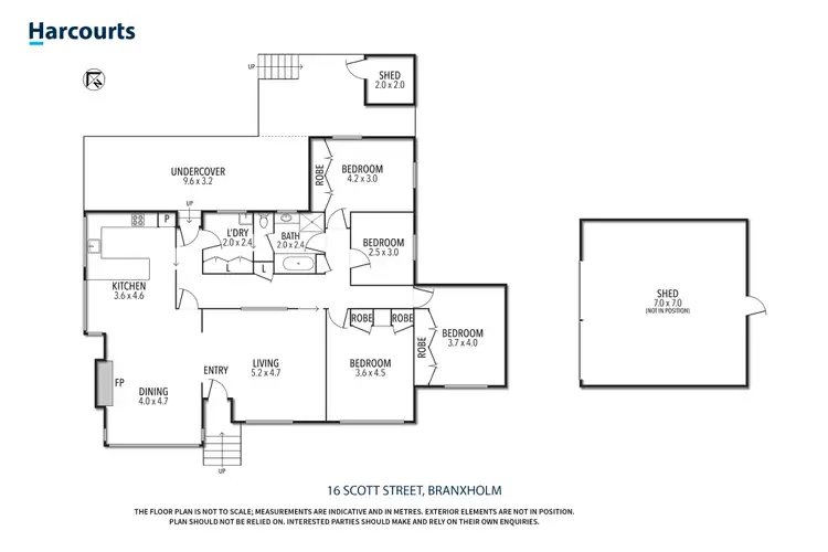 Floorplan of Homely house listing, 16 Scott Street, Branxholm TAS 7261