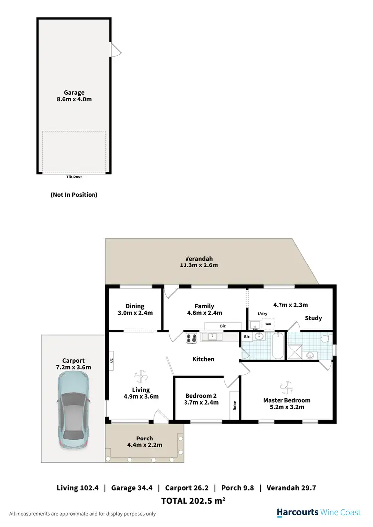 Floorplan of Homely house listing, 13 Griffiths Drive, Moana SA 5169