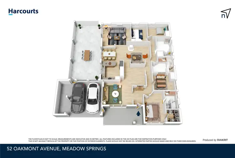 Floorplan of Homely house listing, 52 Oakmont Avenue, Meadow Springs WA 6210