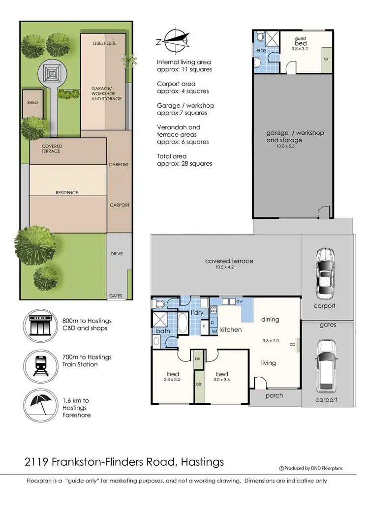 Floorplan of Homely house listing, 2119 Frankston Flinders Road, Hastings VIC 3915