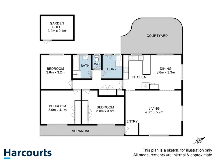 Floorplan of Homely house listing, 27 Willowbend Road, Kingston TAS 7050