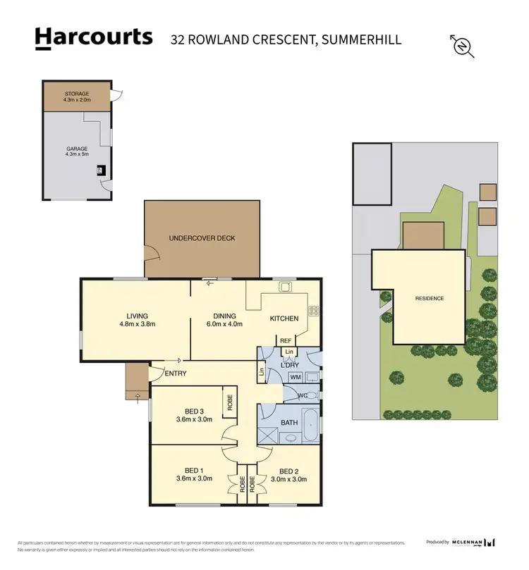 Floorplan of Homely house listing, 32 Rowland Crescent, Summerhill TAS 7250