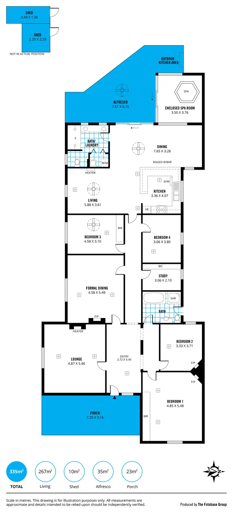 Floorplan of Homely house listing, 4 George Street, Parkside SA 5063