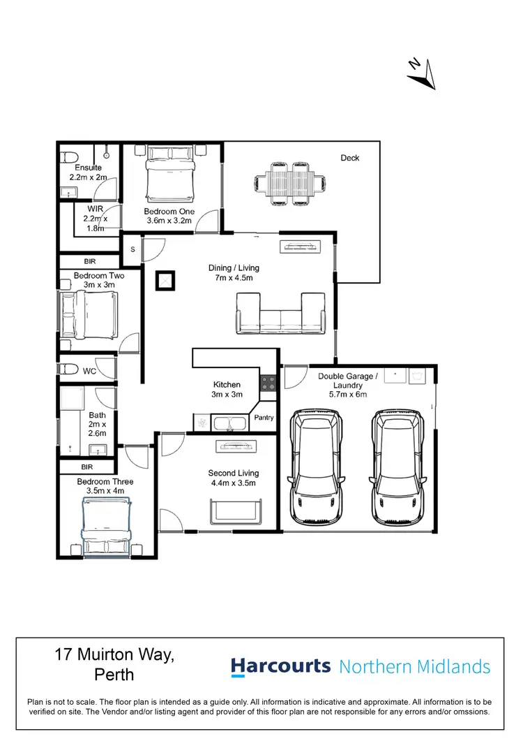 Floorplan of Homely house listing, 17 Muirton Way, Perth TAS 7300